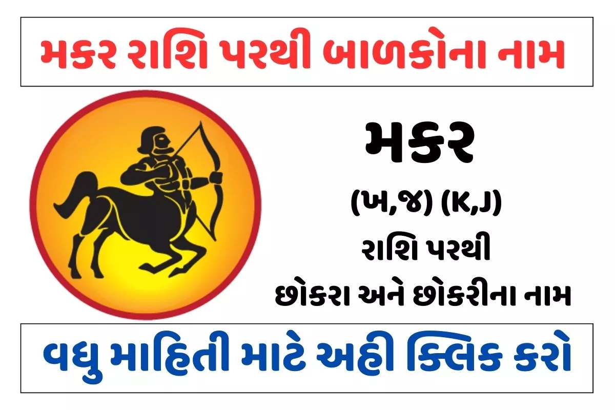 મકર રાશિ