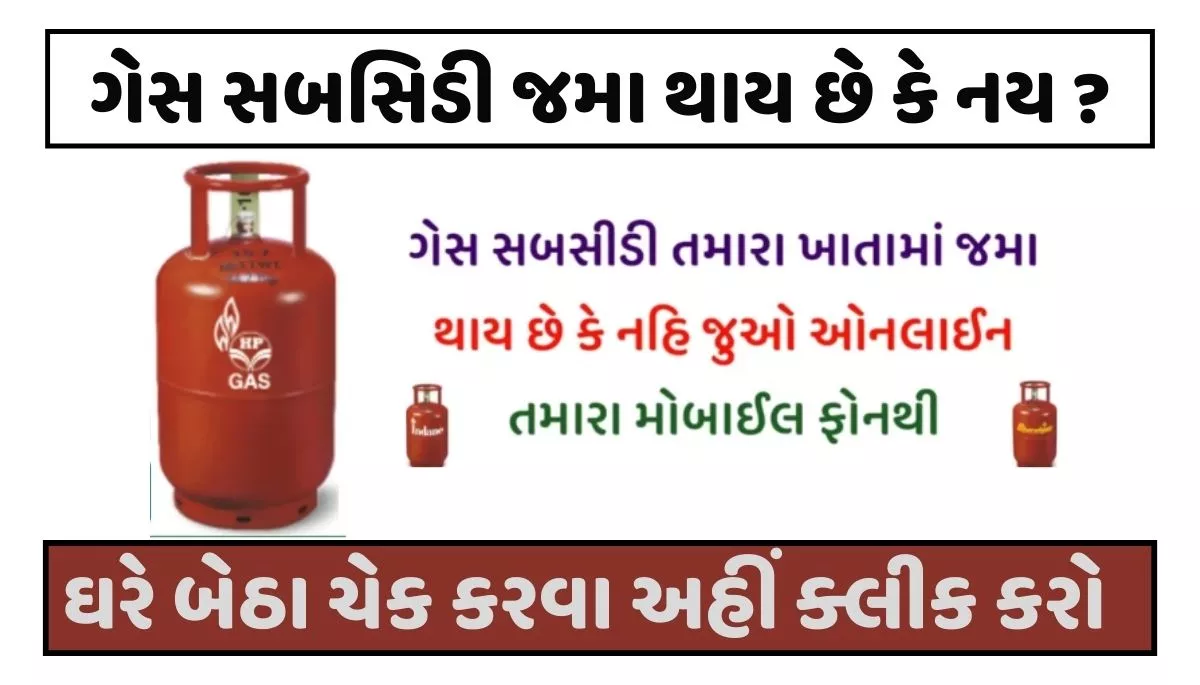 How to Check Gas Subsidy Status Online